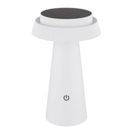 Globo - LED Stmívatelná solární dotyková lampa LED/4W/3,7W IP54 bílá