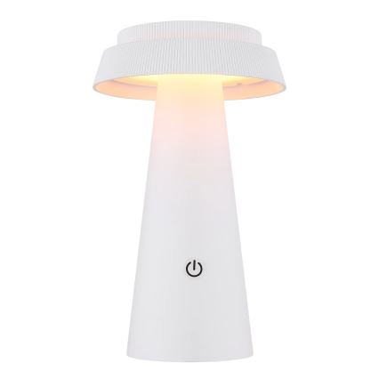 Globo - LED Stmívatelná solární dotyková lampa LED/4W/3,7W IP54 bílá