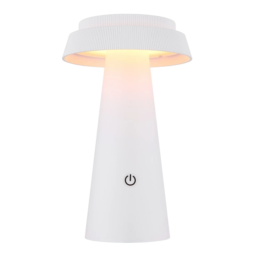 Globo - LED Stmívatelná solární dotyková lampa LED/4W/3,7W IP54 bílá