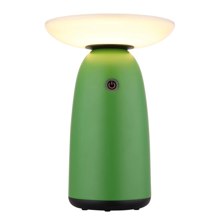 Globo - LED Stmívatelná solární dotyková lampa LED/10W/3,7V IP54 zelená