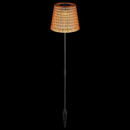 Globo - SADA 2x LED Solární svítidlo LED/0,06W/3V IP44 40 mAh oranžová