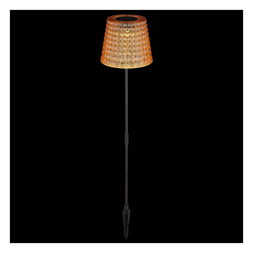 Globo - SADA 2x LED Solární svítidlo LED/0,06W/3V IP44 40 mAh oranžová