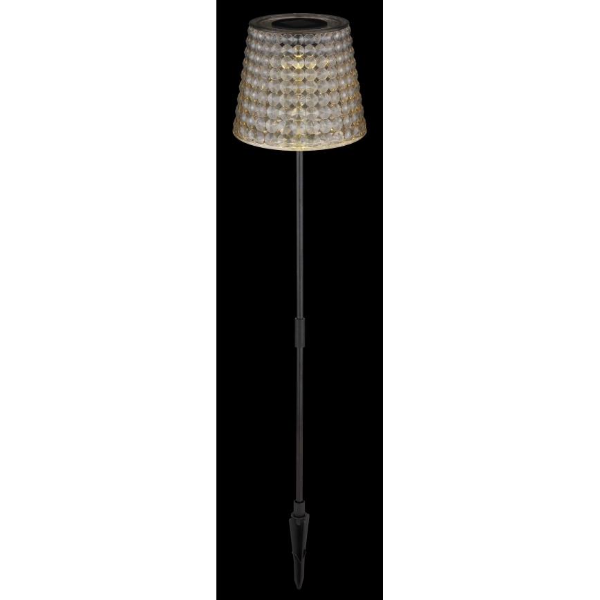 Globo - SADA 2x LED Solární svítidlo LED/0,06W/3V IP44 šedá