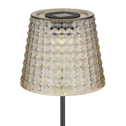 Globo - SADA 2x LED Solární svítidlo LED/0,06W/3V IP44 šedá