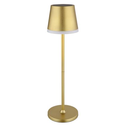Globo - LED Solární svítidlo LED/0,6W/3V 3000K IP44 zlatá
