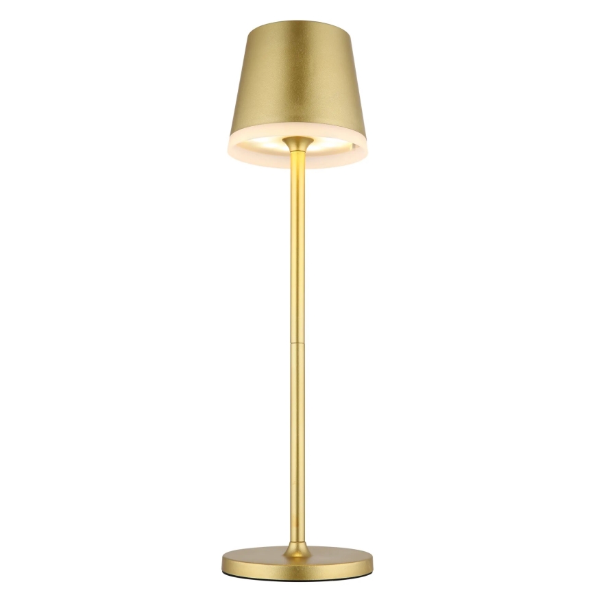Globo - LED Solární svítidlo LED/0,6W/3V 3000K IP44 zlatá