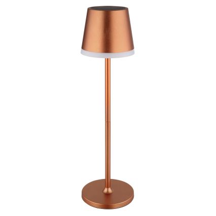 Globo - LED Solární svítidlo LED/0,6W/3V 3000K IP44 měděná