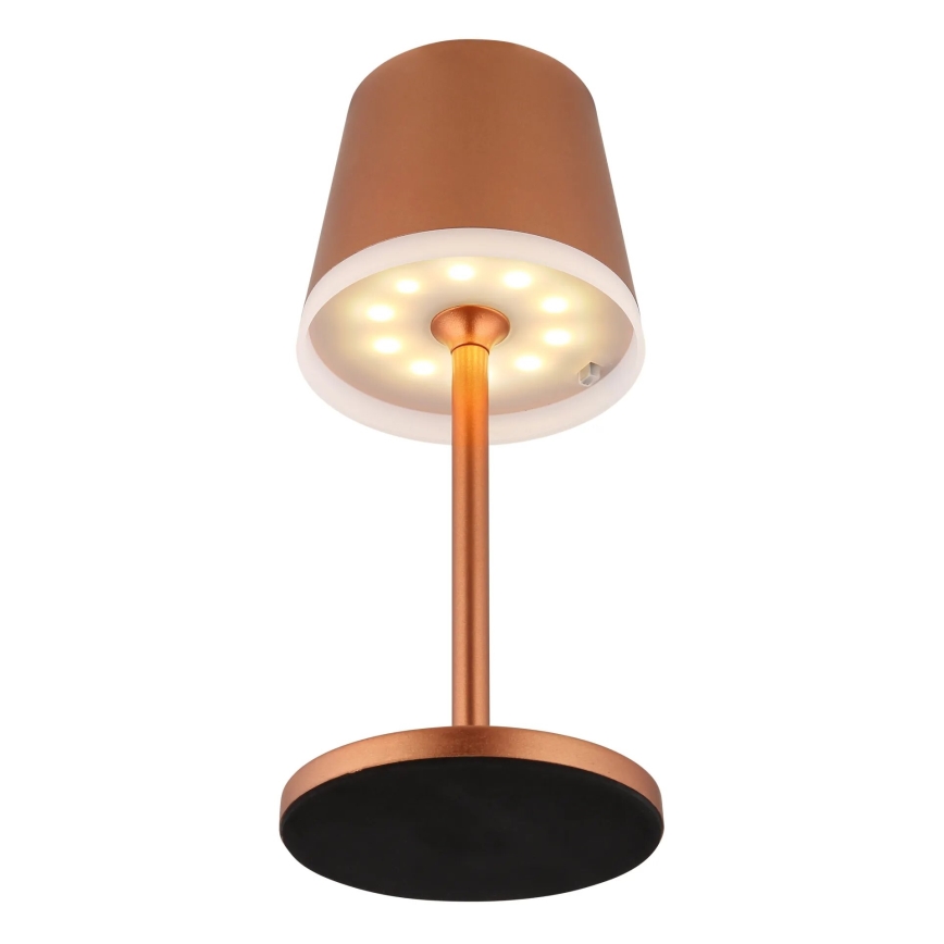 Globo - LED Solární svítidlo LED/0,6W/3V 3000K IP44 měděná