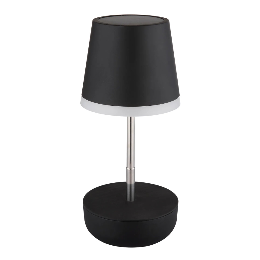 Globo - LED Solární lampa 10xLED/0,06W/3V IP44 800 mAh černá
