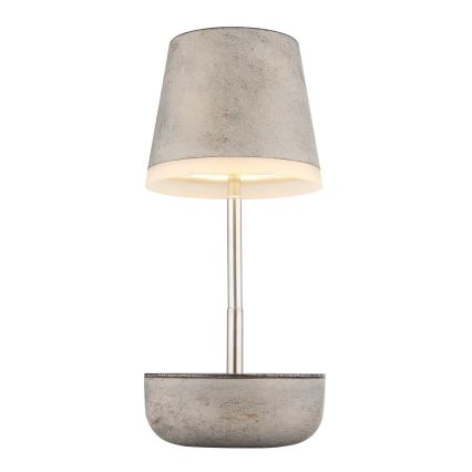 Globo - LED Solární lampa 10xLED/0,06W/3V IP44 šedá