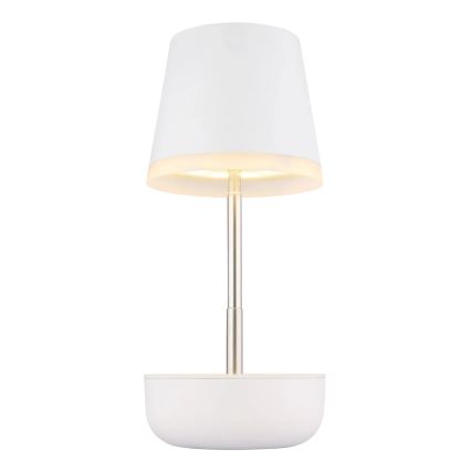 Globo - LED Solární lampa 10xLED/0,06W/3V IP44 800 mAh bílá