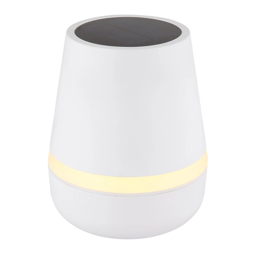 Globo - LED Solární lampa 10xLED/0,06W/3V IP44 800 mAh bílá
