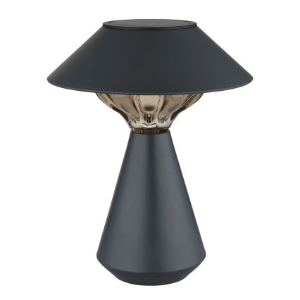 Globo - LED Solární lampa 10xLED/0,06W/1,2V IP44 600 mAh černá