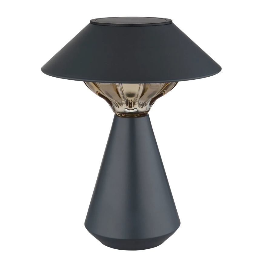Globo - LED Solární lampa 10xLED/0,06W/1,2V IP44 600 mAh černá