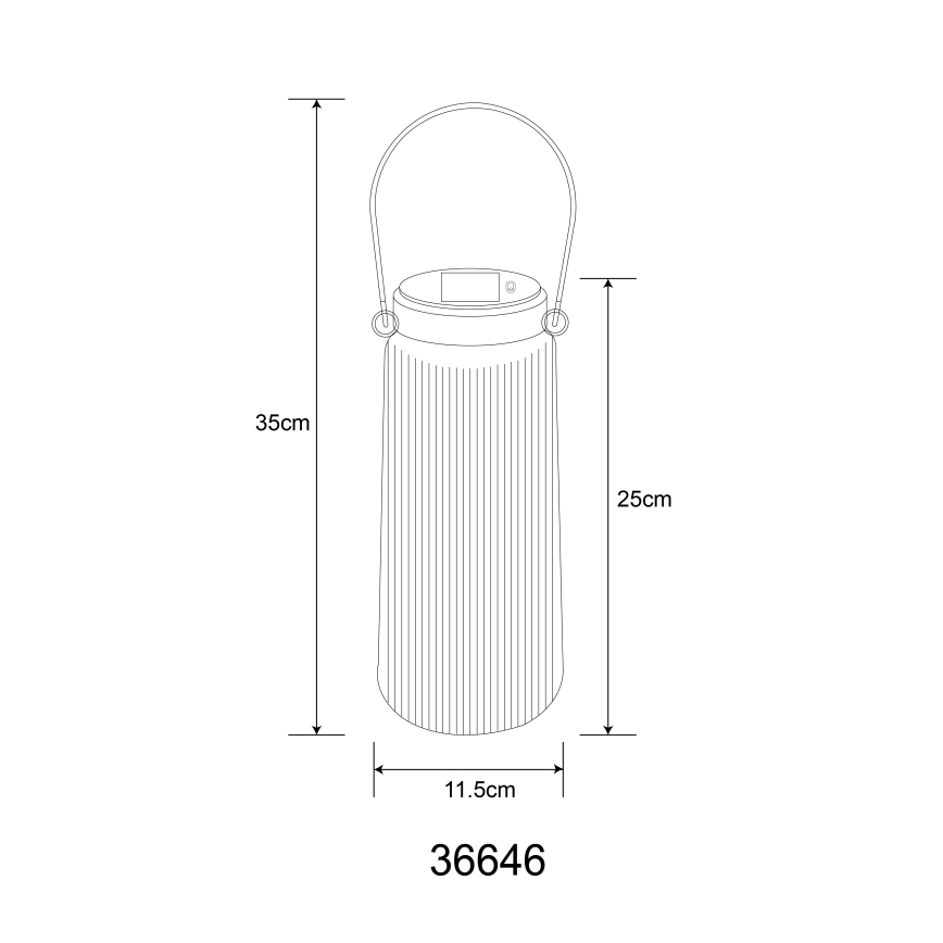 Globo - LED Solární svítidlo 2xLED/0,5W/3V 3000K IP44