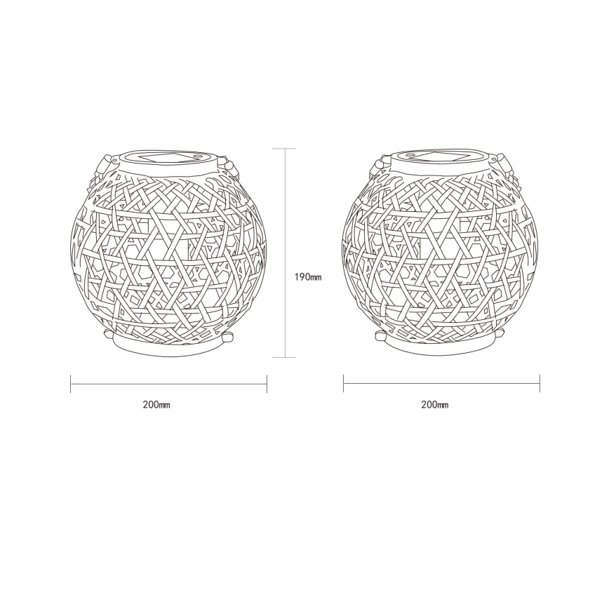 Globo - LED Solární svítidlo LED/0,02W/3V IP44