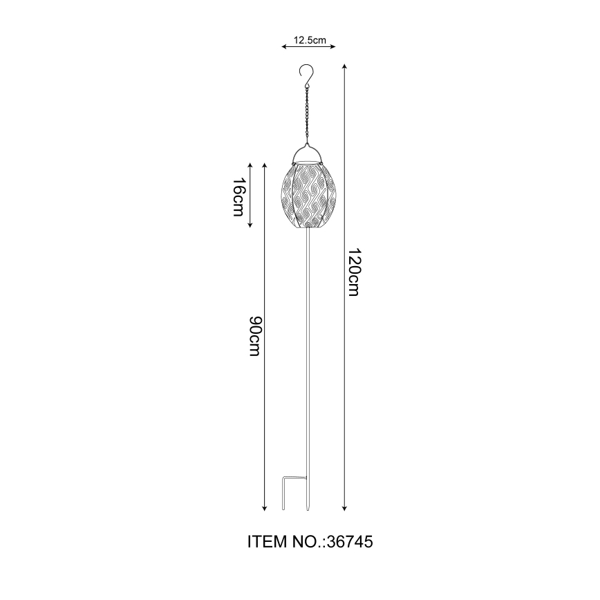 Globo - LED Solární svítidlo 3v1 LED/0,06W/3,2V 3000K IP44