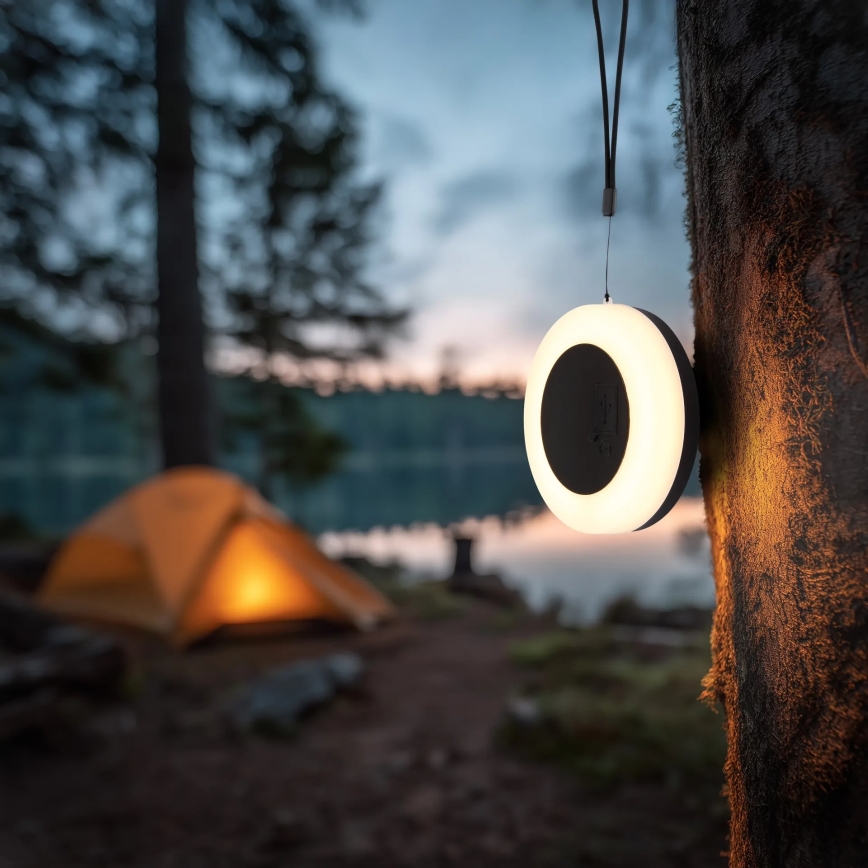 Globo - LED Přenosná solární lampa LED/3W/3,7V IP54 2200 mAh