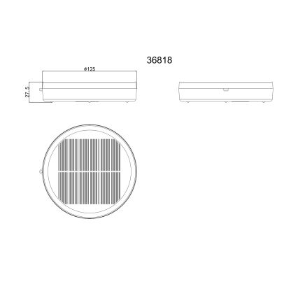Globo - LED Přenosná solární lampa LED/3W/3,7V IP54 2200 mAh