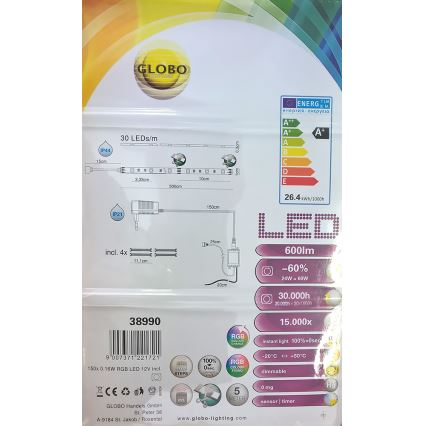 Globo 38990 - LED pásek LED BAND 150xLED/0,16W