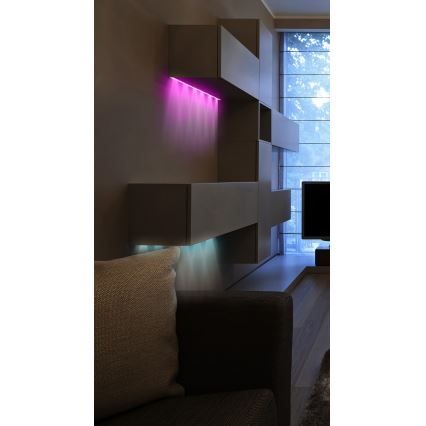 Globo - LED RGB Stmívatelný pásek LED/12W/230V 2m + dálkové ovládání