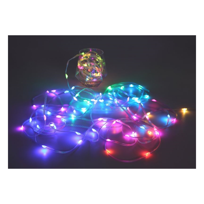 Globo - LED RGB Pásek 50xLED/0,06W/5V 5 m 27 funkcí