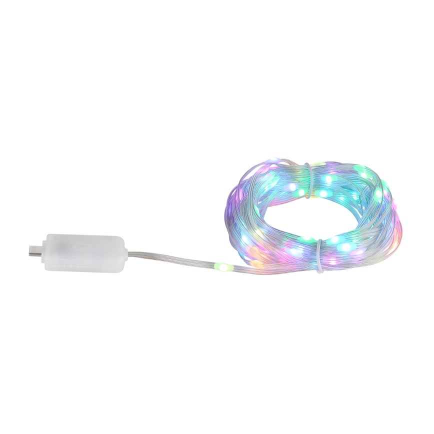 Globo - LED RGB Pásek 50xLED/0,06W/5V 5 m 27 funkcí