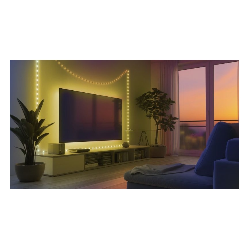 Globo - LED Pásek 100xLED/0,06W/5V 10 m 8 funkcí