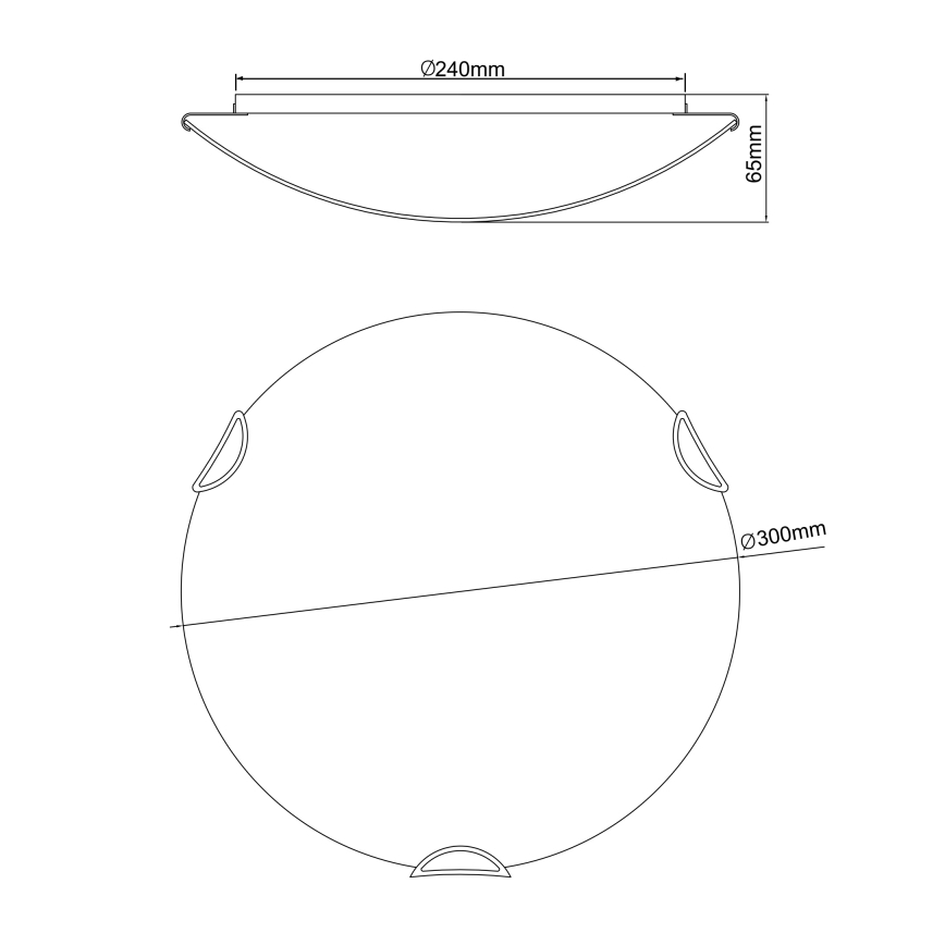 Globo - Dětské stropní svítidlo 2xE27/60W/230V