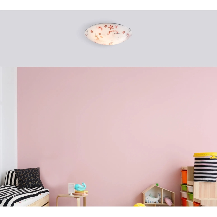 Globo - Stropní svítidlo 2xE27ILLUS/60W/230V pr. 40 cm