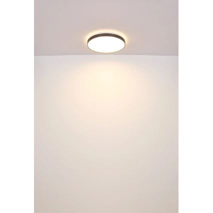 Globo - LED Stropní svítidlo LED/24W/230V pr. 48 cm antracit