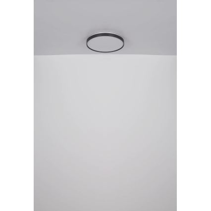 Globo - LED Stropní svítidlo LED/24W/230V pr. 48 cm antracit