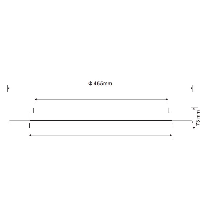 Globo - LED Stmívatelné stropní svítidlo LED/30W/230V 3000-6500K + dálkové ovládání