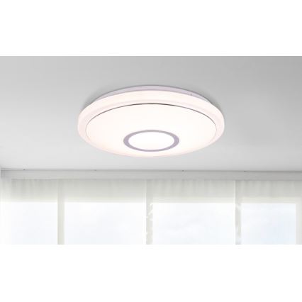 Globo - LED RGBW Stmívatelné stropní svítidlo LED/16W/230V 2700-6500K WiFi Tuya + dálkové ovládání