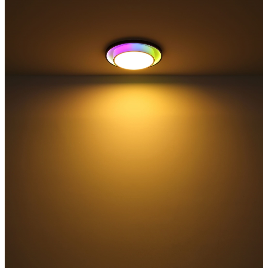 Globo - LED RGBW Stmívatelné stropní svítidlo LED/21W/230V 2700-6500K+ dálkové ovládání