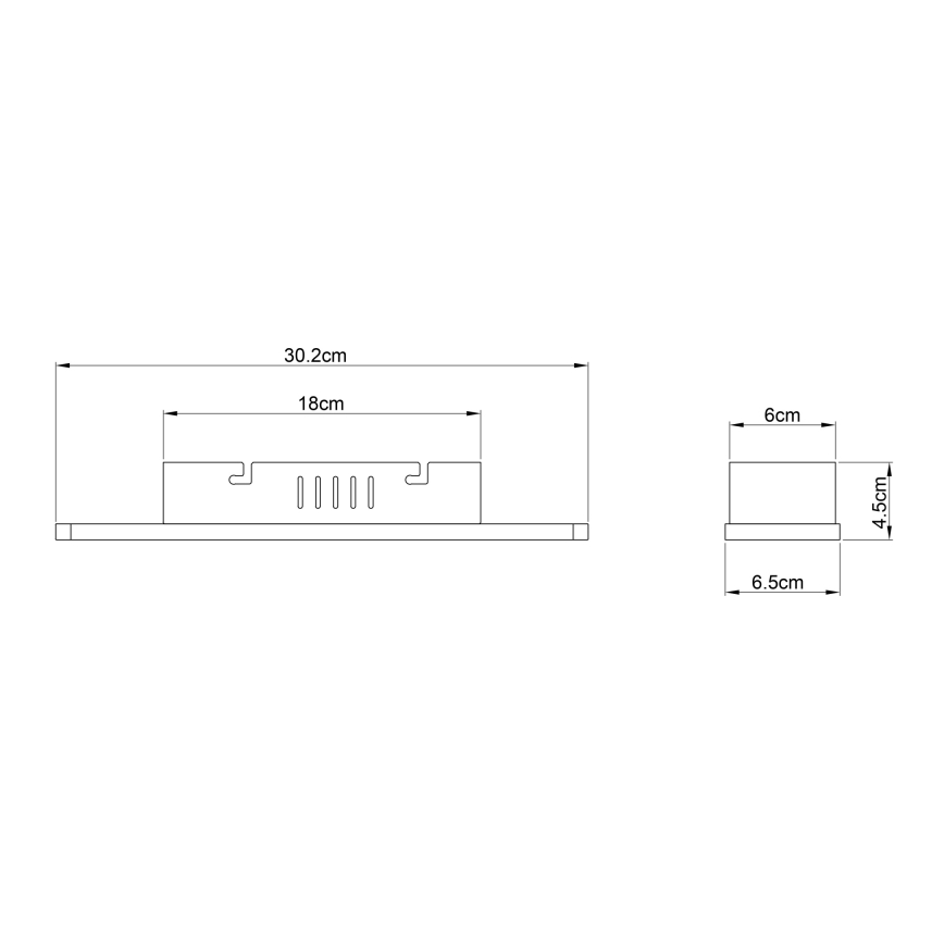 Globo - LED Koupelnové stropní svítidlo LED/6W/230V IP44