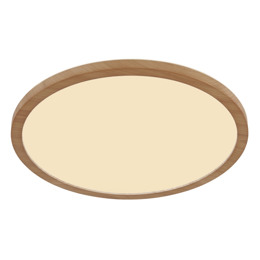 Globo - LED Stmívatelné koupelnové stropní svítidlo LED/18W/230V pr. 29,4 cm IP44 hnědá