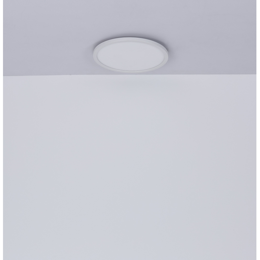 Globo - LED Stmívatelné koupelnové stropní svítidlo LED/24W/230V pr. 42 cm IP44 bílá
