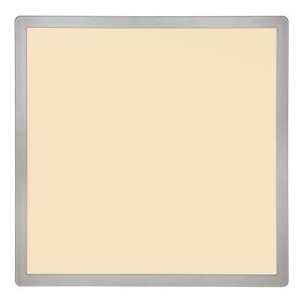Globo - LED Stmívatelné koupelnové stropní svítidlo LED/18W/230V 29,4x29,4 cm IP44 matný chrom