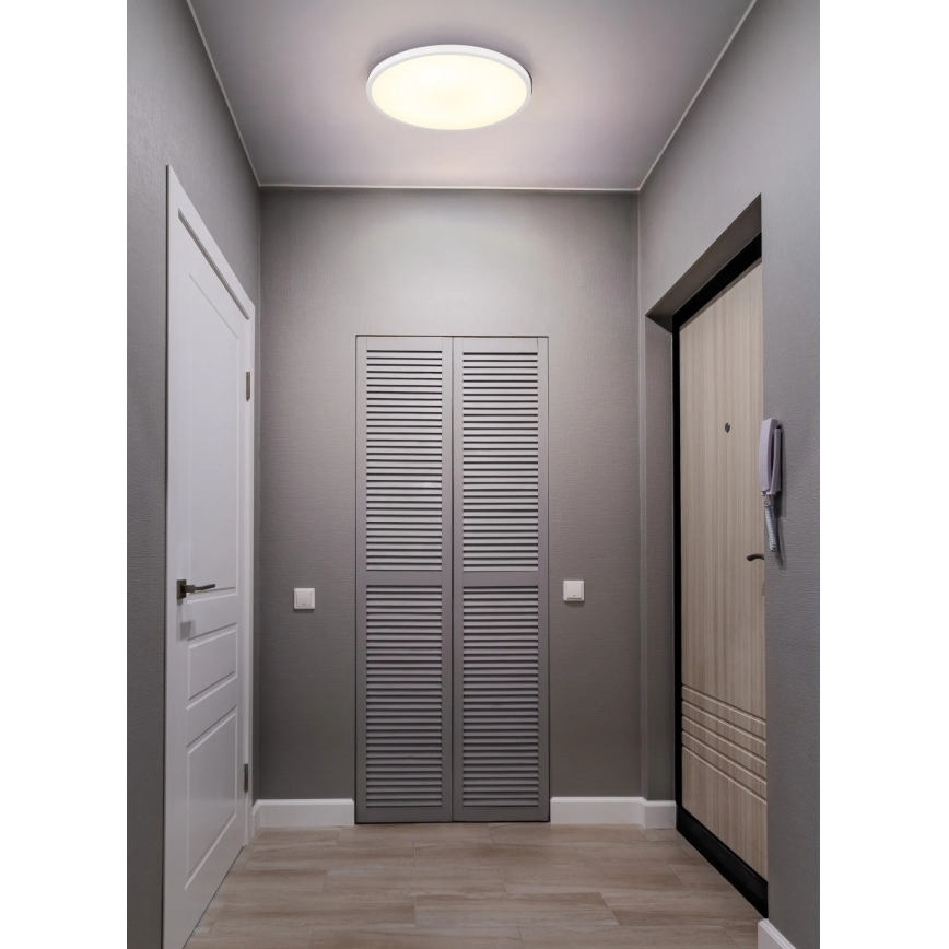 Globo - LED Stropní svítidlo LED/20W/230V 4000K pr. 30 cm bílá