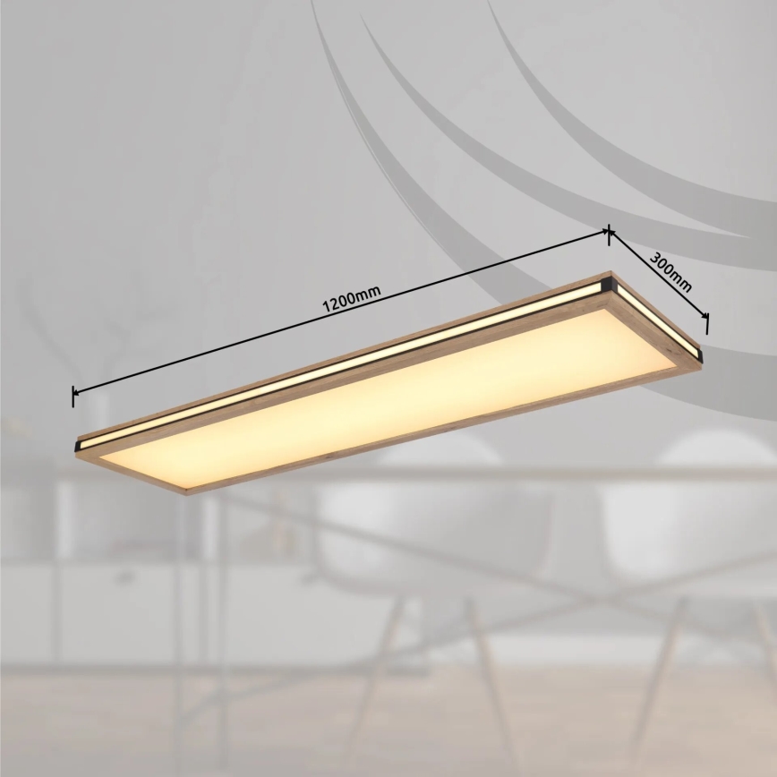 Globo - LED Stmívatelné stropní svítidlo LED/36W/230V 3000K 30x120 cm
