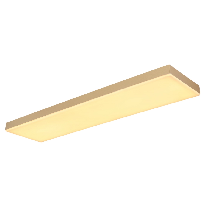 Globo - LED Stmívatelné stropní svítidlo LED/24W/230V 2700-6500K zlatá + dálkové ovládání