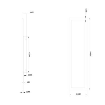 Globo - LED Přisazený panel LED/40W/230V