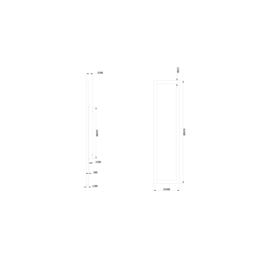 Globo - LED Přisazený panel LED/40W/230V