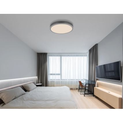 Globo - LED Stmívatelné stropní svítidlo LED/24W/230V 2700-6500K pr. 45 cm + dálkové ovládání