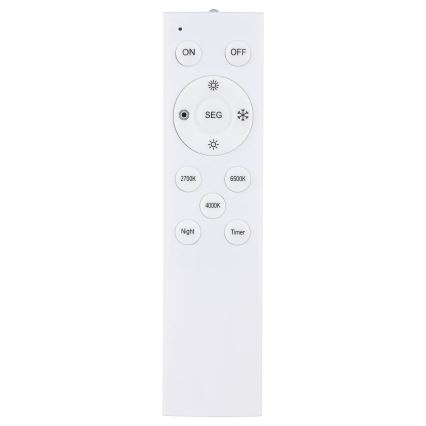 Globo - LED Stmívatelné stropní svítidlo LED/36W/230V 2700-6500K 30x120 cm + dálkové ovládání