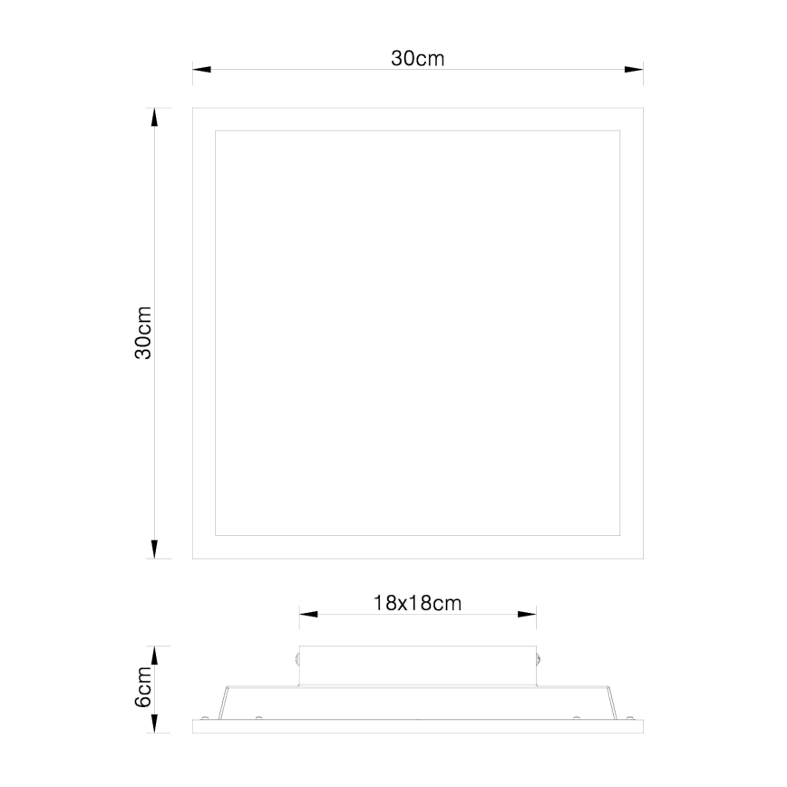 Globo - LED Stropní svítidlo LED/12W/230V