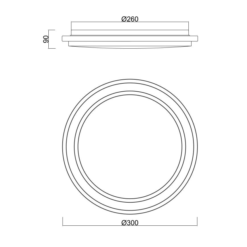 Globo - LED Koupelnové stropní svítidlo se senzorem LED/18W/230V IP44