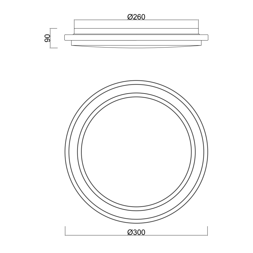 Globo - LED Koupelnové stropní svítidlo se senzorem LED/18W/230V IP44