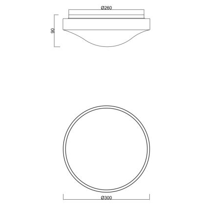 Globo - LED Koupelnové stropní svítidlo se senzorem LED/18W/230V IP44